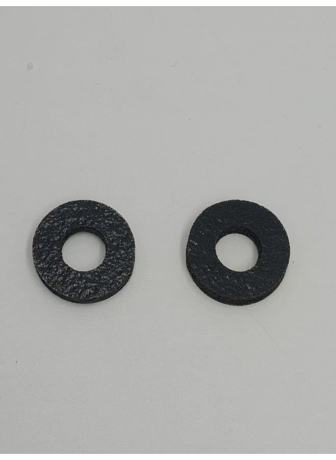 Generic - LegionGoPS4PS5PROXBOXROGPSPortal Rocker Feel Enhancement Buffer Ring Large Quantity Discount-Product Color:A Pair Of Black Silicone - Image 1