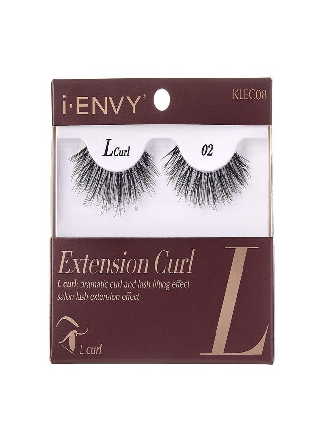 i.Envy i-Envy 3 Pairs False Eyelashes L Curl Natural Lashes Salon Lash Extension Effect - Image 3