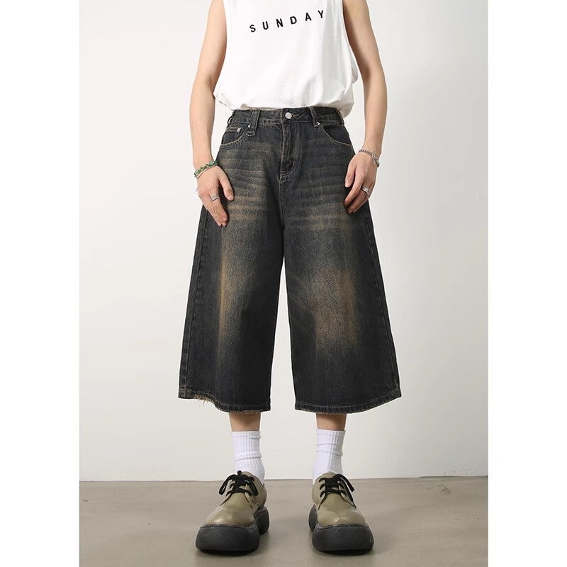 Unisex Classic Denim Jeans Loose Fit Daily Outdoor Wear - Image 2