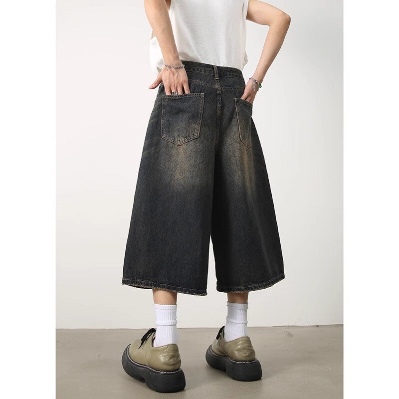 Unisex Classic Denim Jeans Loose Fit Daily Outdoor Wear - Image 5