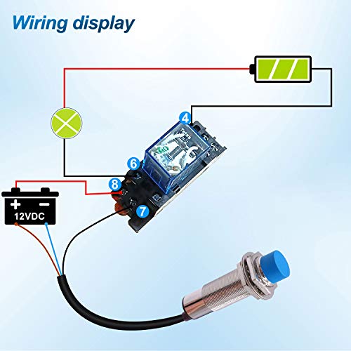 Taiss LJ18A3-8-Z/BX-5V Proximity Switch M18 8mm Sensing DC 5V NPN NO（Normally Open） 3D Printer Cylinder inductive Proximity Sensor Switch Work Voltage 5VDC Special - Image 2