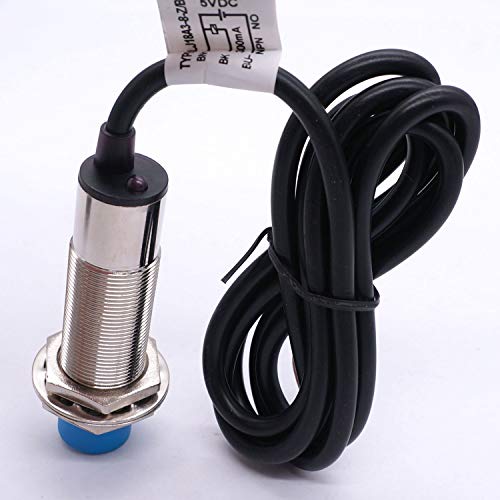 Taiss LJ18A3-8-Z/BX-5V Proximity Switch M18 8mm Sensing DC 5V NPN NO（Normally Open） 3D Printer Cylinder inductive Proximity Sensor Switch Work Voltage 5VDC Special - Image 4