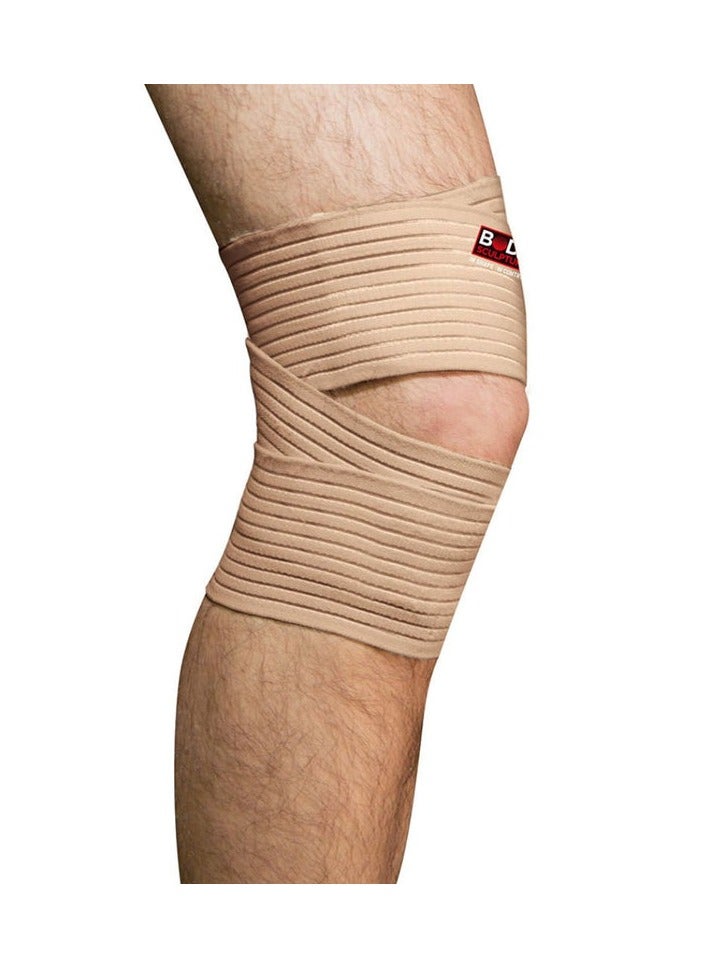 BODY SCULPTURE Elastic Knee Brace Bandage Support – Adjustable Compression Wrap for Knee Pain Relief, Stability & Injury Recovery – Ideal for Sports, Running & Joint Suppor