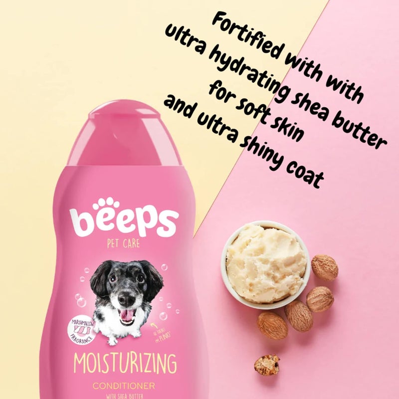 hydra Beeps Moisturizing Dog Conditioner, Nourishing Coat Softener for Pets, Gentle Skin-Friendly Detangler for Dry Fur – 502 ml - Image 3