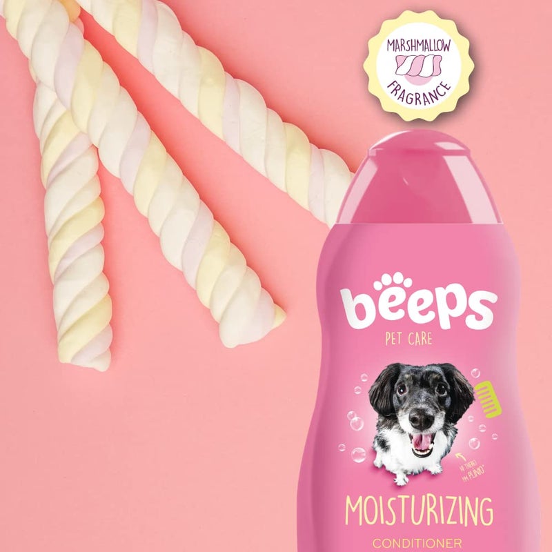 hydra Beeps Moisturizing Dog Conditioner, Nourishing Coat Softener for Pets, Gentle Skin-Friendly Detangler for Dry Fur – 502 ml - Image 4