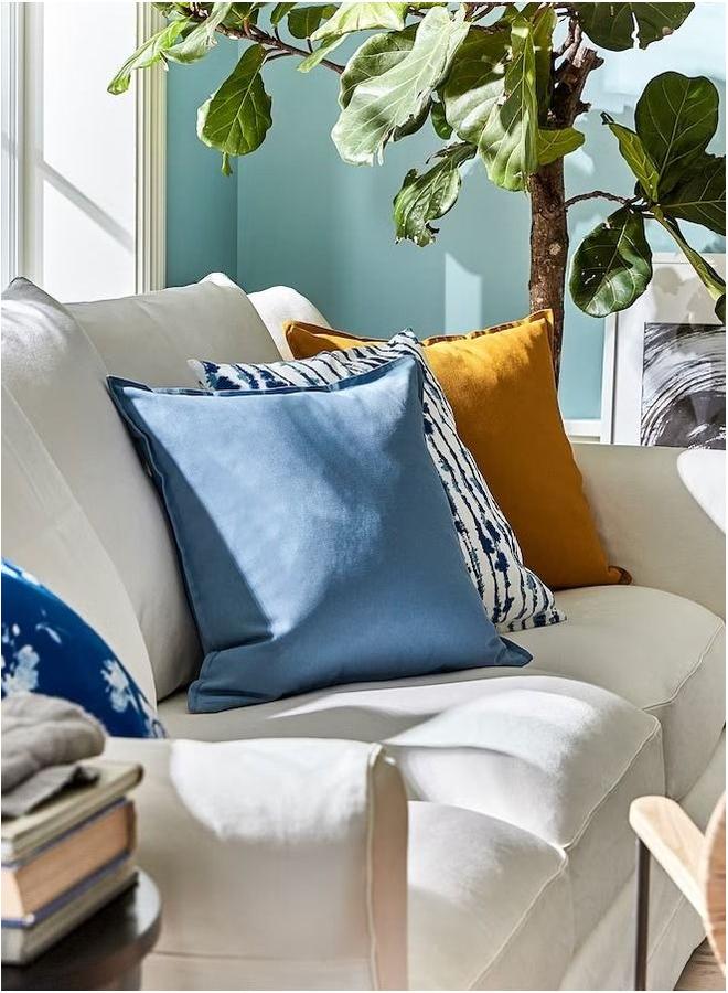 إيروريكس غطاء وسادة أزرق فاتح 50×50 سم - Image 2