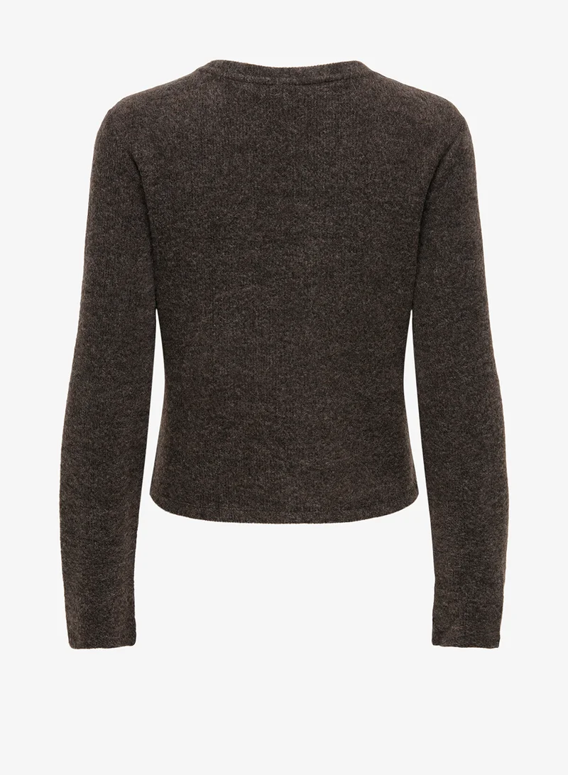 Only Casual Crew Neck Sweatshirt