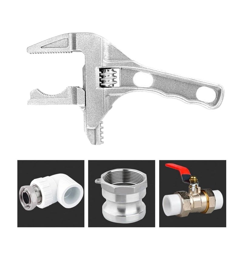 CRULAC Adjustable Wrench Monkey Wrench Adjustable Spanner Plumbing Tool For Home And Professional Use Size 9 - Image 5