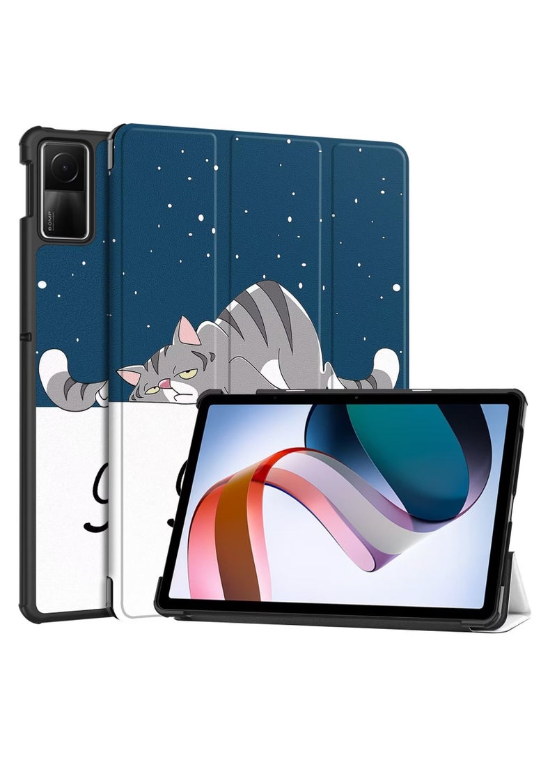 Protective Case Cover For Xiaomi Redmi Pad SE Lazy Cat  - Image 1