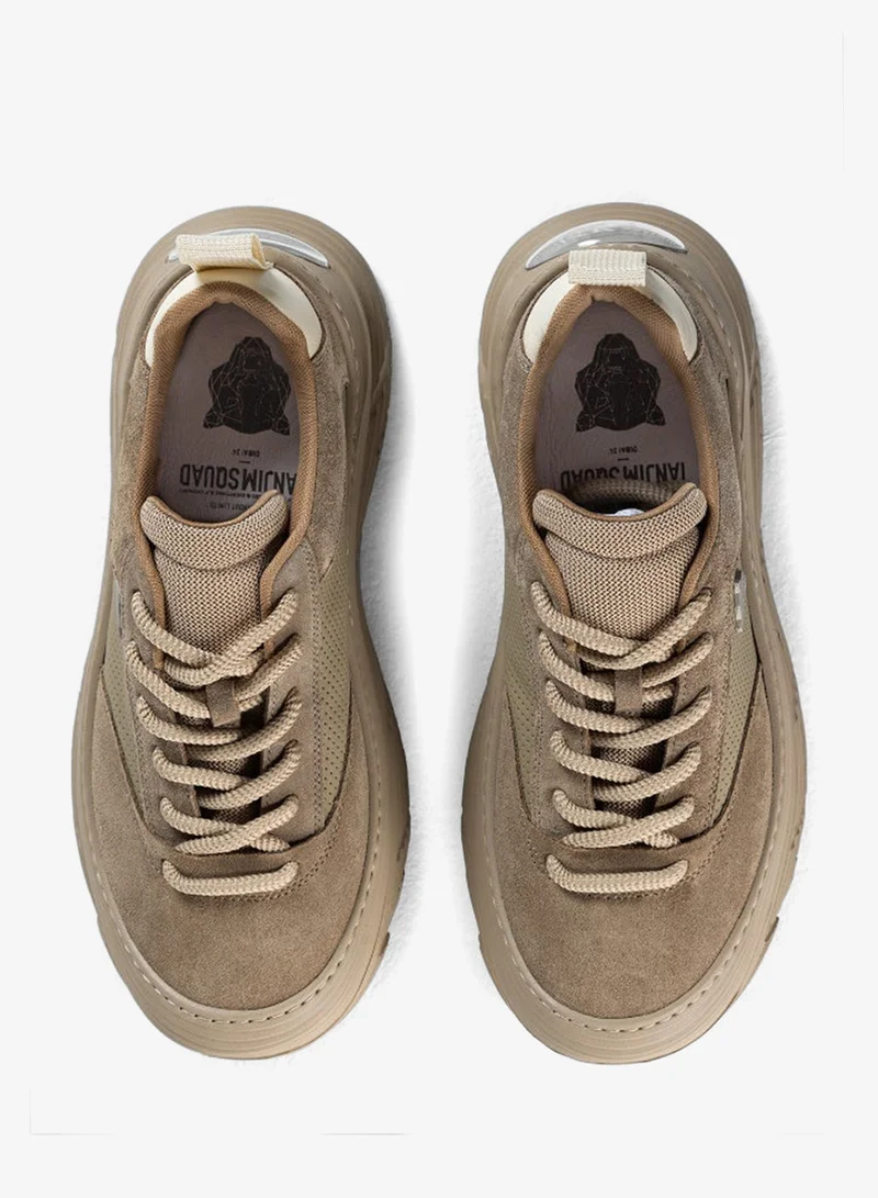 Tanjim Squad Light Brown SWAY SNEAKER - BROWN for Men | Best Price UAE