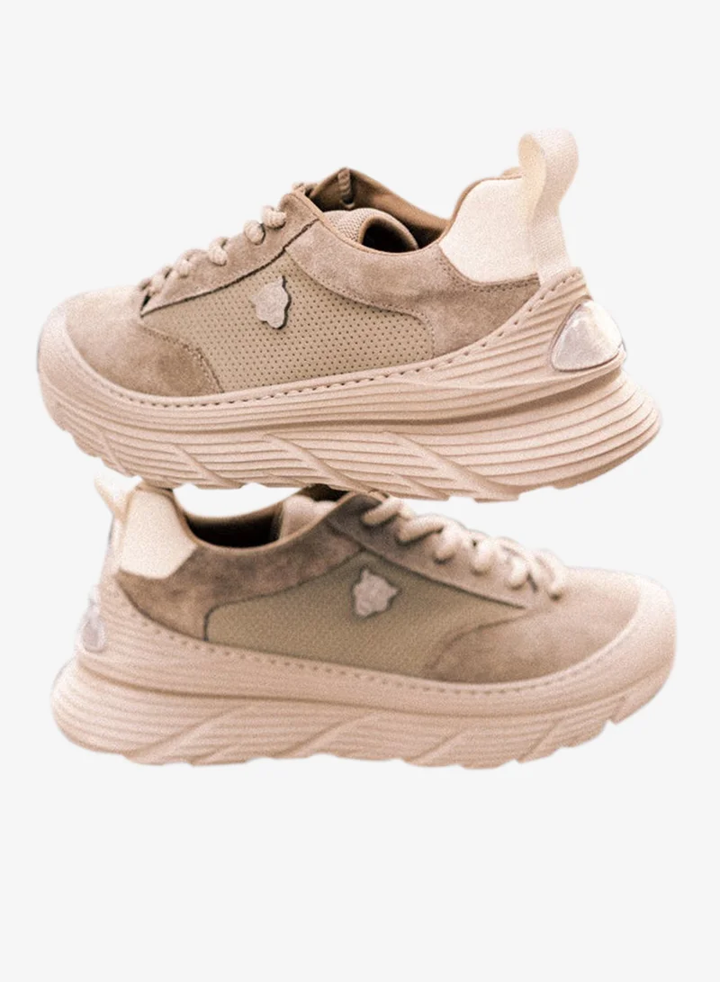 Tanjim Squad Light Brown SWAY SNEAKER - BROWN for Men | Best Price UAE