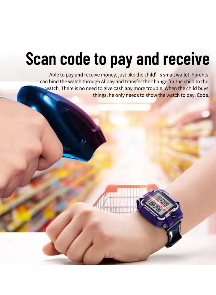 ساعة ذكية مضادة للماء بنظام تحديد المواقع للأطفال - Image 3