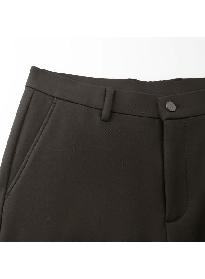 FIRS Shanshan Autumn Winter Thickened Casual Pants For Men With Mulberry Silk Warm Close-fitting Skin-friendly Business Commuting Straight-leg Trousers - Image 4