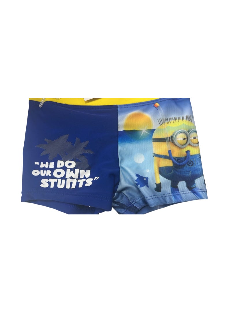 كيدز تي ڤي MINIONS BOXER SHORTS  swimming trunks  boys blue  - Image 1