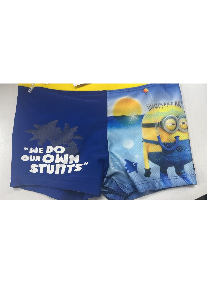 كيدز تي ڤي MINIONS BOXER SHORTS  swimming trunks  boys blue  - Image 2
