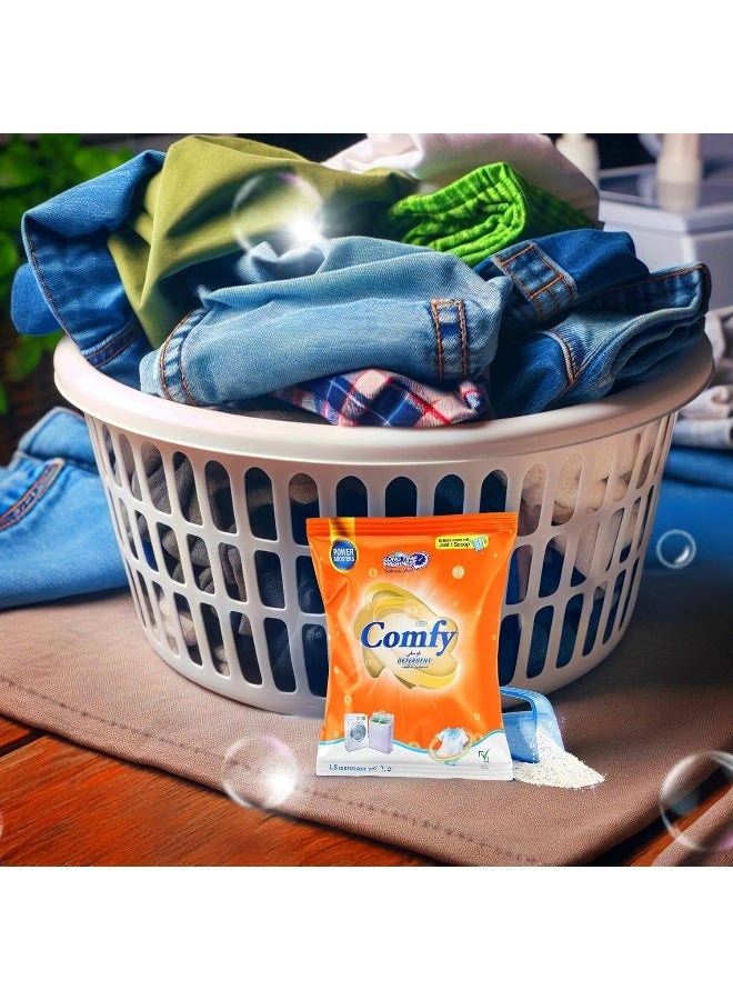 Comfy مسحوق غسيل فياه كومفي 1.5 كجم | إزالة بقع قوية | تركيبة مبيضة | انتعاش يدوم طويلاً - Image 5