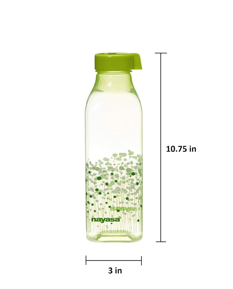 Nayasa PET Water Bottle 1300 ml Set of 2 Green - Image 2