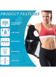 Generic 20 Pcs Disposable Underarm Sweat Pads Set, Premium Thin and Light Breathable Non Woven Fabricmaterial Antiperspirant Pads,  Fight Hyperhidrosis Underarm Guards Pads for Men and Women(Skin Color)  - Image 4