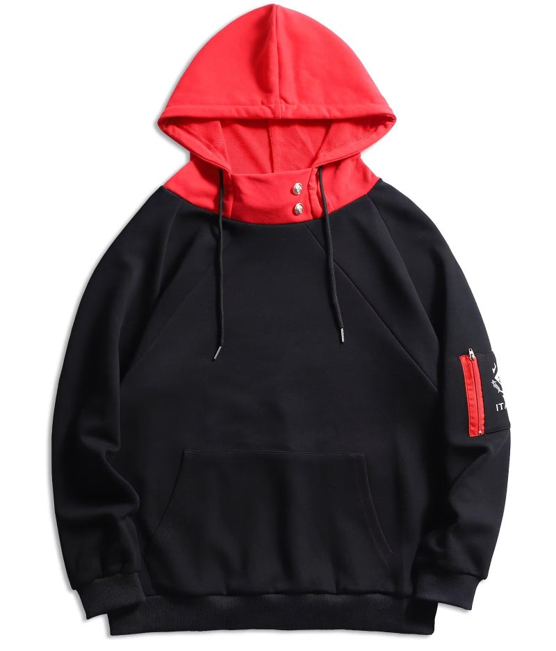 FUJUTANG Itadori Yuji Anime Hoodie JJK Cosplay Costume 3D Novelty Hooded Pullover Sweatshirt Sweater for Men Women - Image 1