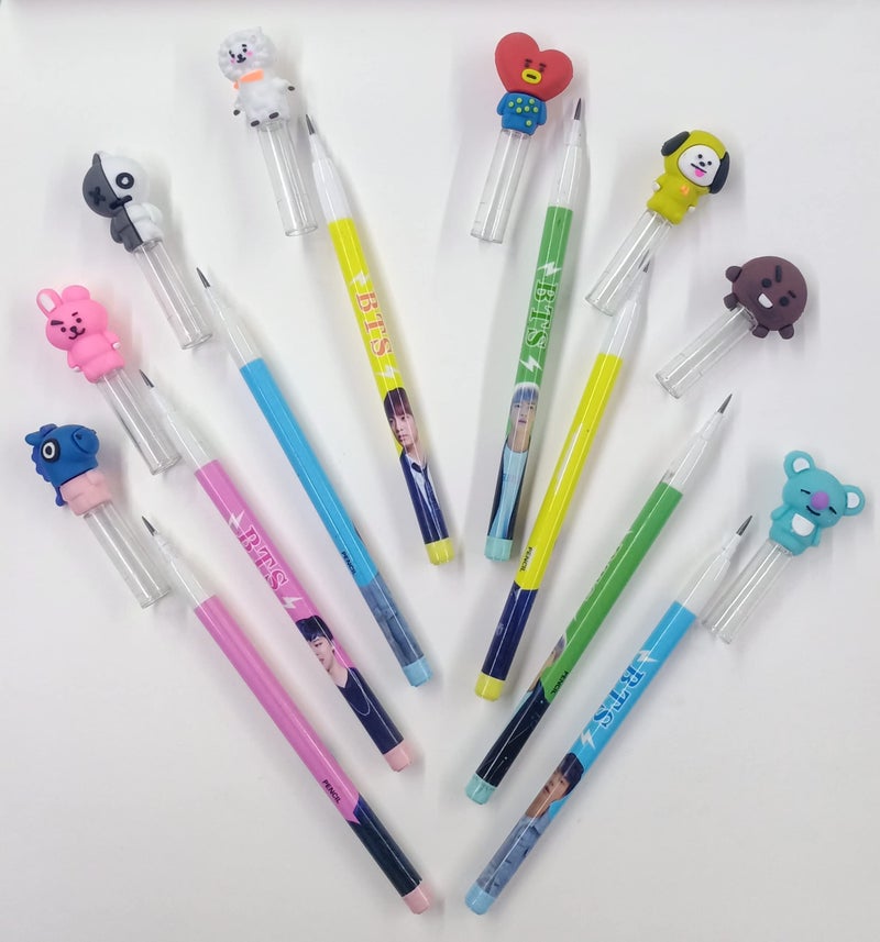 Little More LITTLEMORE Stacking Pencils Designer Lead Bullet Pencils Birthday Gift Return Gifts for Kids (8pcs) - Image 3