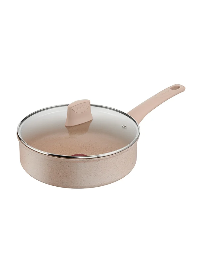 Tefal TEFAL Delight | Saute Pan 24 cm | Non-Stick Coating | Heat Indicator | 100% Recycled Aluminum Body | Made in France | 2 Years Warranty | G2933202