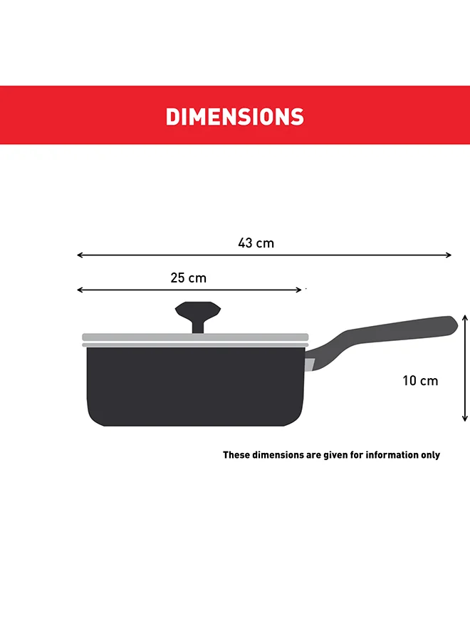 Tefal TEFAL Delight | Saute Pan 24 cm | Non-Stick Coating | Heat Indicator | 100% Recycled Aluminum Body | Made in France | 2 Years Warranty | G2933202 Beige - Sandstone