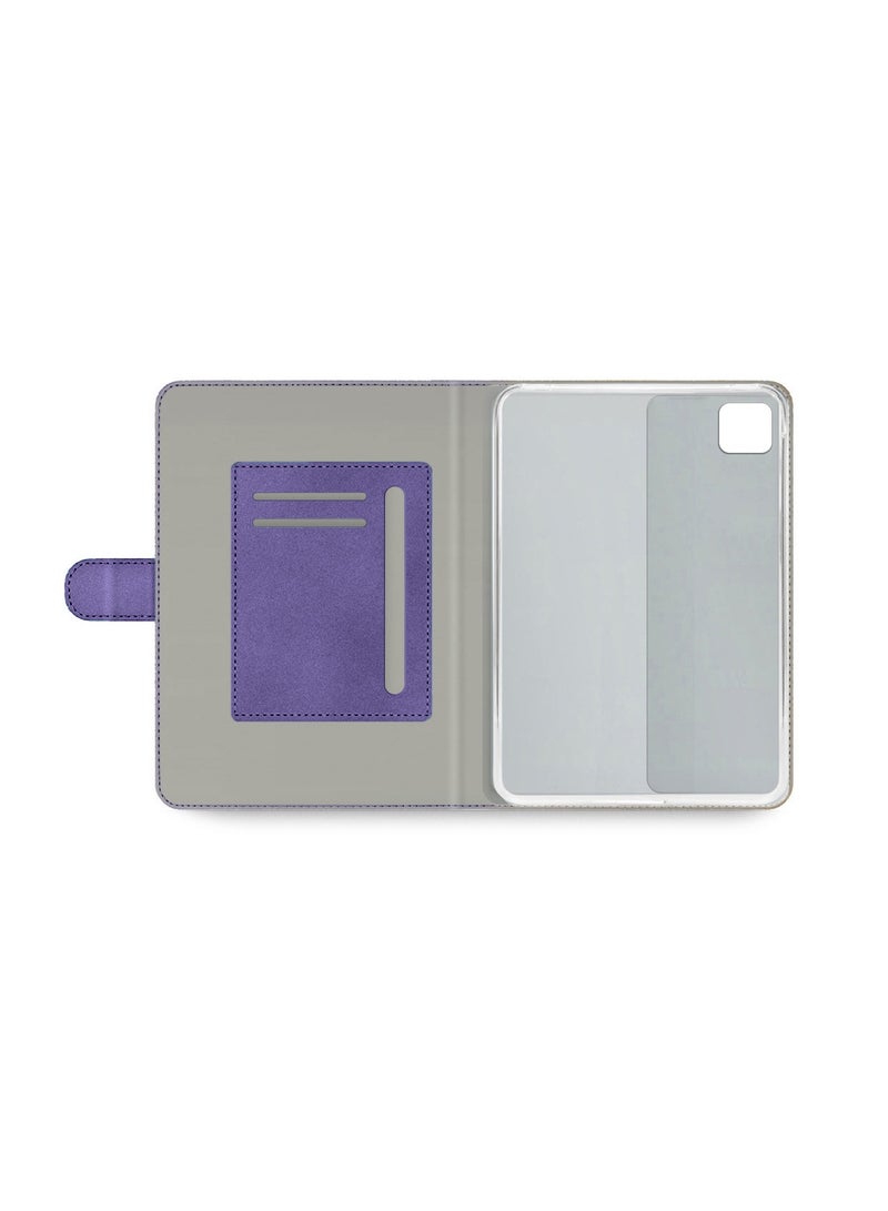 Wtech PU Leather Magnetic Closure Flip Case Cover For Xiaomi Pad 6 / Pad 6 Pro 11 Inch 2023 Purple - Image 3