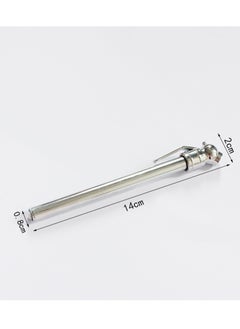 Aikanbo Pencil Tire Pressure Gauge 2 Pack (5-50PSI, 0.5-3.5KG, ±2% Span), Air Pressure Gauge for Tires, Stainless Steel Body, and Metal Made Nozzle 2 Measurements for Cars, Bikes, Vehicles  - Image 3