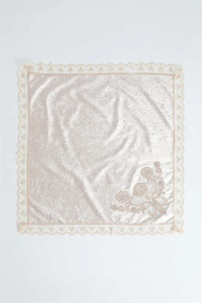 Favora Karel French Laced Dowry Velvet Bundle - Mink