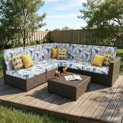 Smiry Printed Couch Cushion Covers Stretch Soft Couch Covers for Sofa Washable NonSlip Sofa Slipcover Furniture Protector for Indoor and Outdoor 3 Pack Light Green - Image 3