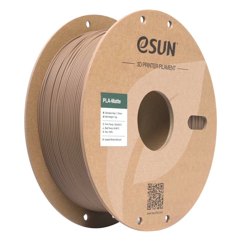 إي صن خيط طباعة ثلاثي الأبعاد ESUN ePLA-Matte مطفي من مادة PLA بقطر 1.75mm لطابعات FDM - Image 1