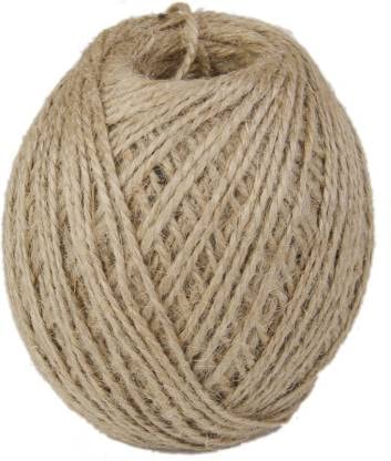 SFURTI_Sutli 120m Twisted Burlap Jute Twine Rope 3 ply Brown Number of Rolls 1 - Image 2