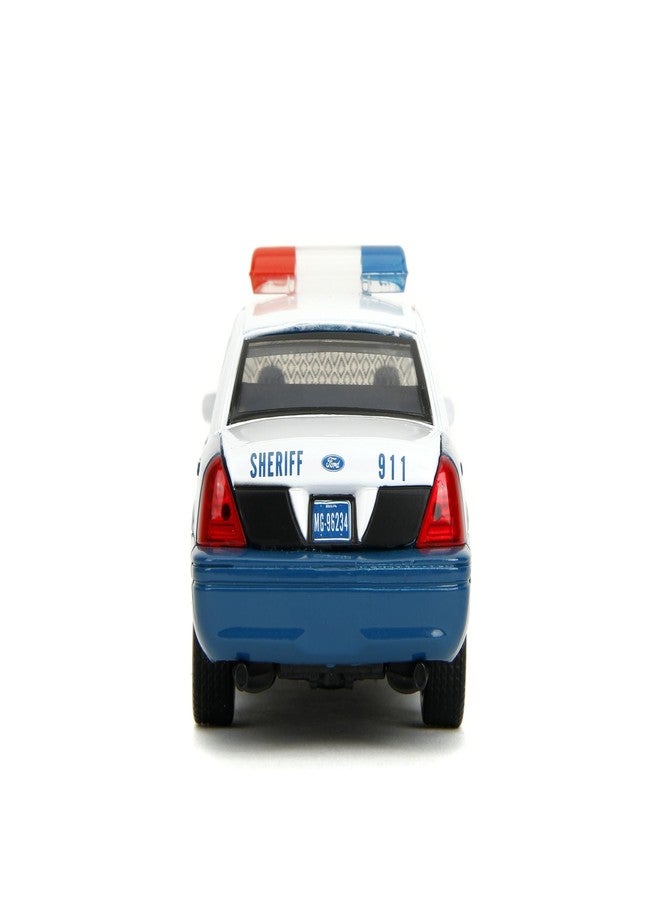 جادا سيارة جادا ذا ووكينغ ديد ريك غرايمز فورد كراون فيكتوريا مصبوبة بمقياس 1:32، ألعاب للمراهقين والبالغين - Image 4