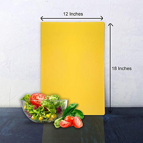 Urmila Plastic® Cutting Chopping Board for Kitchen Vegetable and Fruits Plastic Chopper Cutter Board Non-Slip Antibacterial Surface with Extra Thickness 18x12 Inches - Image 4