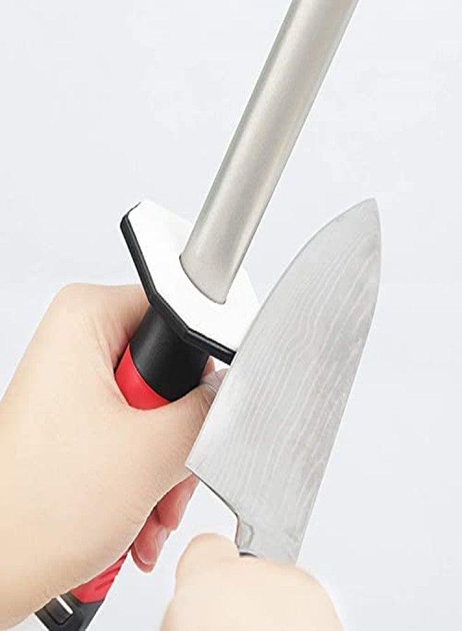 Koja Kota Japan 12-inch Professional Diamond Rod with Carbon Steel Core Dual Grit Sharpener Stick - Coarse Diamond Honing & Fine Ceramic Polishing for Chef, Kitchen, Hunting Knives and other Tools - Image 2