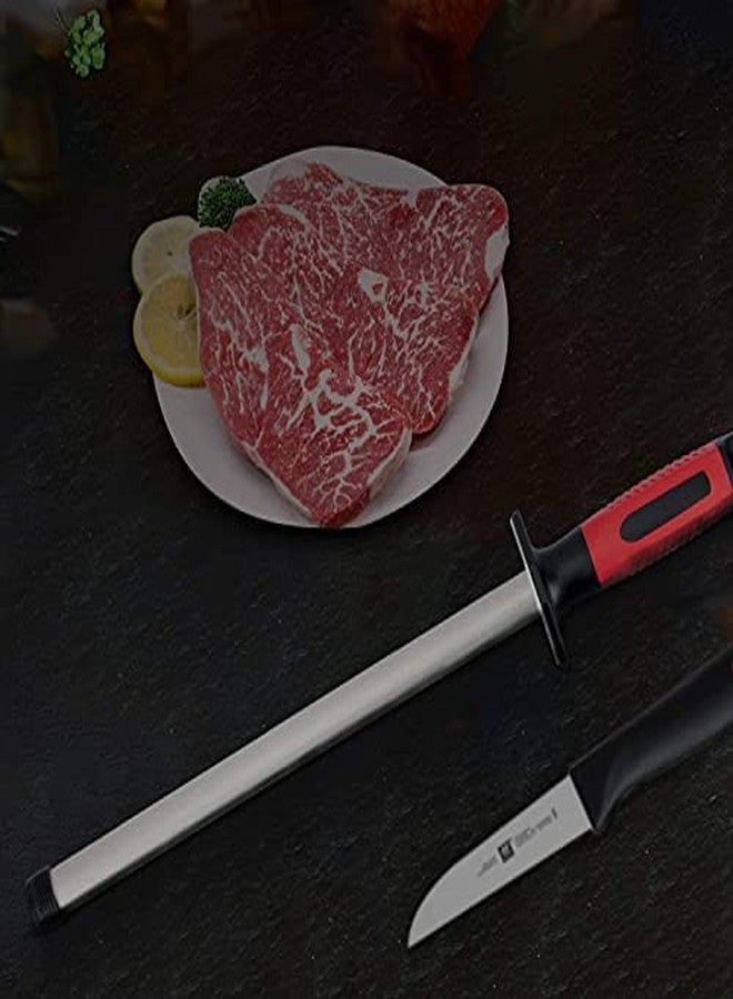 Koja Kota Japan 12-inch Professional Diamond Rod with Carbon Steel Core Dual Grit Sharpener Stick - Coarse Diamond Honing & Fine Ceramic Polishing for Chef, Kitchen, Hunting Knives and other Tools - Image 4