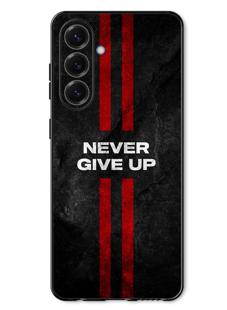 Theodor Case Compatible with Samsung Galaxy A17/ M17 6.7 Inch Protection Shockproof Bumper Cover Never Give up stripes - Image 1