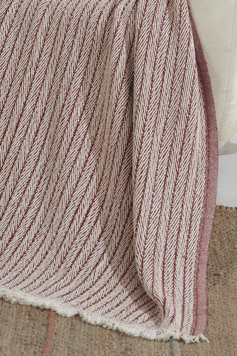 Lux Touch Vera Tile Single Sofa Armchair Cover Shawl 150 x 200 cm TV Blanket Throw Cotton