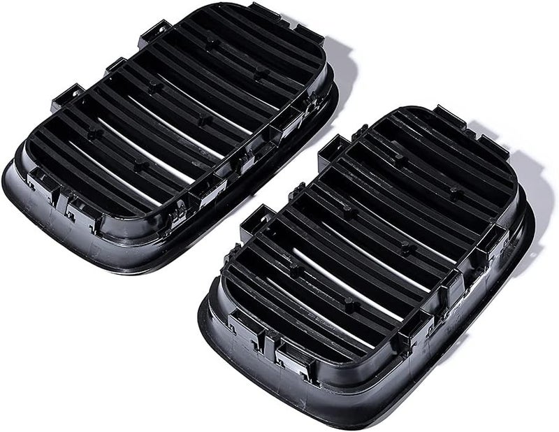Front Upper Glossy Black Kidney Grille for 1992-1996 BMW E36 3-Series - Image 3