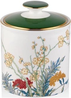 Lamedore Blossoms Medium Size Jar with Lid 12X15 cm 1LIN-CA011M 
