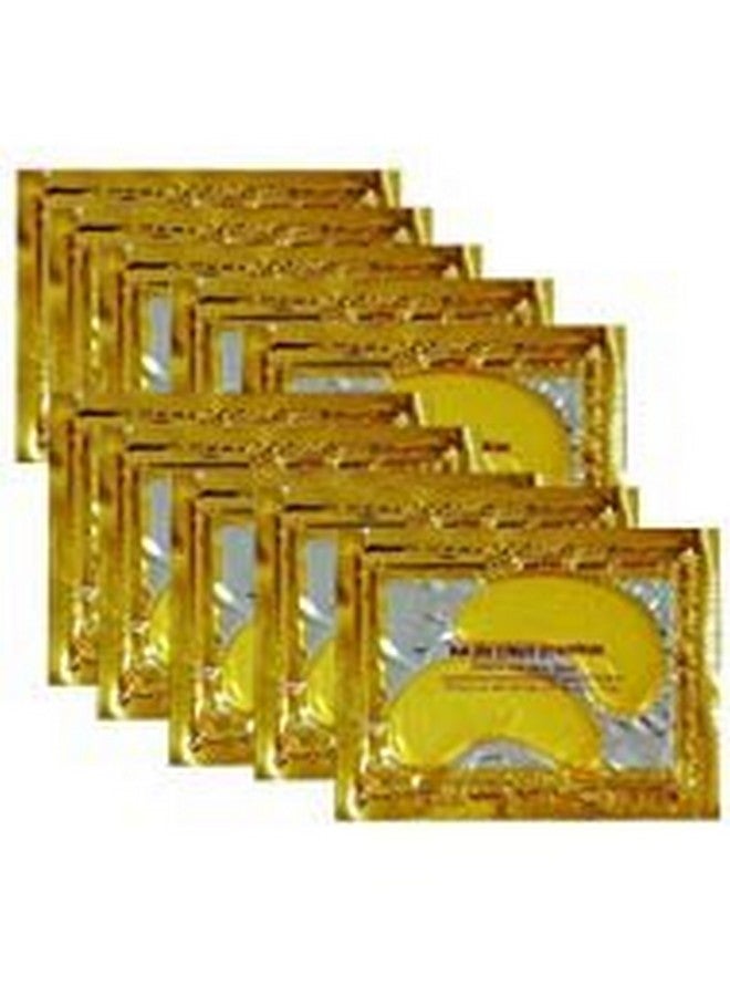 10/20/30/50/60/80/100 Pairs Wholesale New Crystal 24K Gold Powder Gel Collagen Eye Mask Masks Sheet Patch Anti Ageing Aging Remove Bags Dark Circles & Puffiness Skincare Anti Wrinkle.
