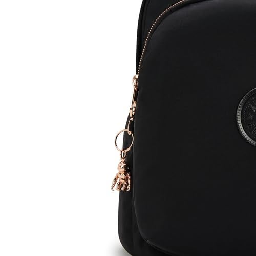 KIPLING KIPLING Kipling Delia Medium Backpack Blck Rose Spice - Image 5
