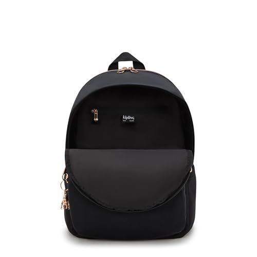 KIPLING KIPLING Kipling Delia Medium Backpack Blck Rose Spice - Image 3