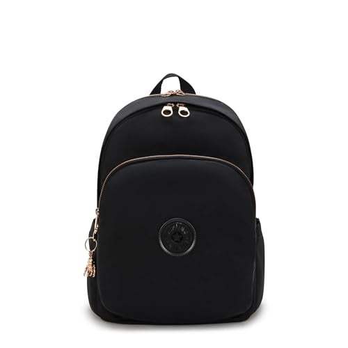 KIPLING KIPLING Kipling Delia Medium Backpack Blck Rose Spice - Image 1