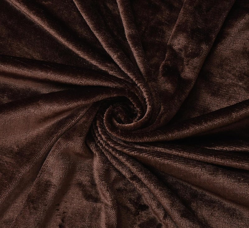 S&S Sands® Super Soft Double Bed Woollen Quilt Cover, 310TC Warm Duvet Cover, Woolen Duvet Cover/Rajai Cover/Blanket Cover/Quilt Cover King Size=90x100 Inches, Winter Blanket Cover (Chocolate) - Image 4