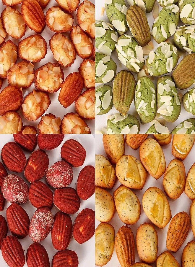 YIMINGMOLD قوالب سيليكون YIMINGMOLD ذات 20 تجويفًا لصنع كعكات المادلين والشوكولاتة والحلوى - Image 4