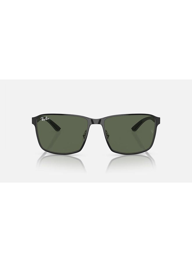 Ray-Ban Men Full Rim Square Sunglasses 0RB3721 59 914471 - Image 1
