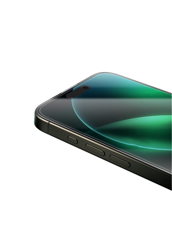 Green Lion 9H Steve HD Screen Protector for iphone 16 Pro - Clear - Image 1