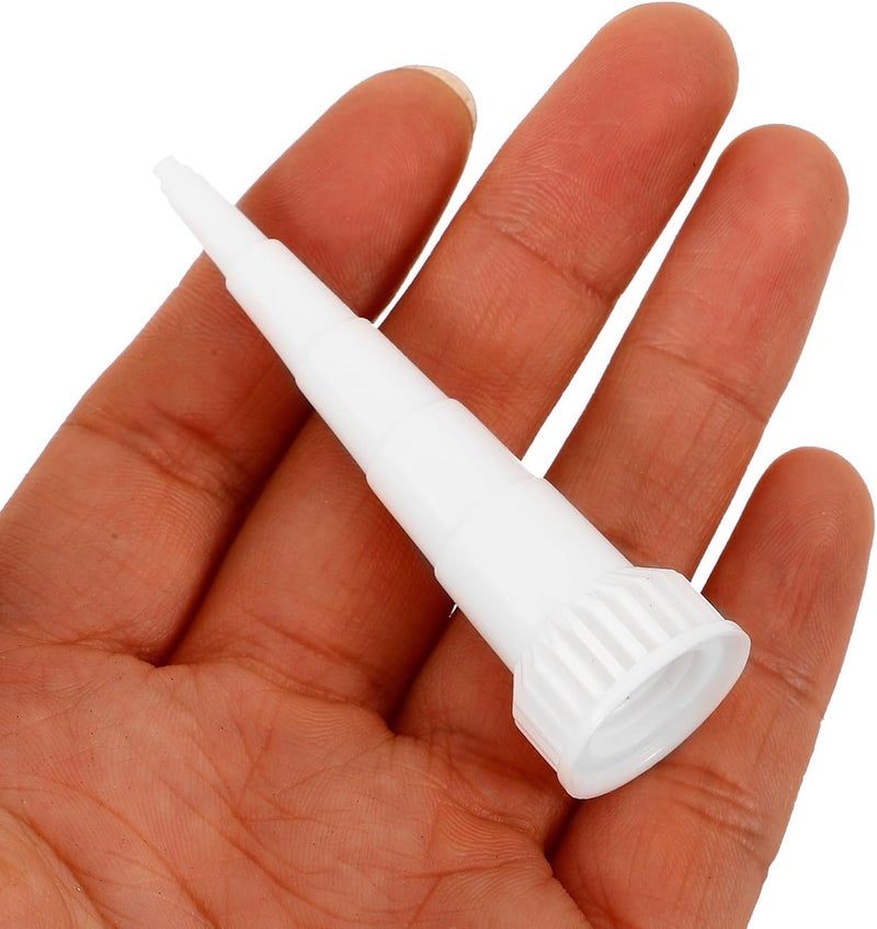ABOOFAN 4pcs Caulking Nozzle Tips Set, Caulk Saving Caps with Tower-shaped Seal, Adhesive Applicator Nozzles for Precise Finishing and Extension in Home Repair - Image 4