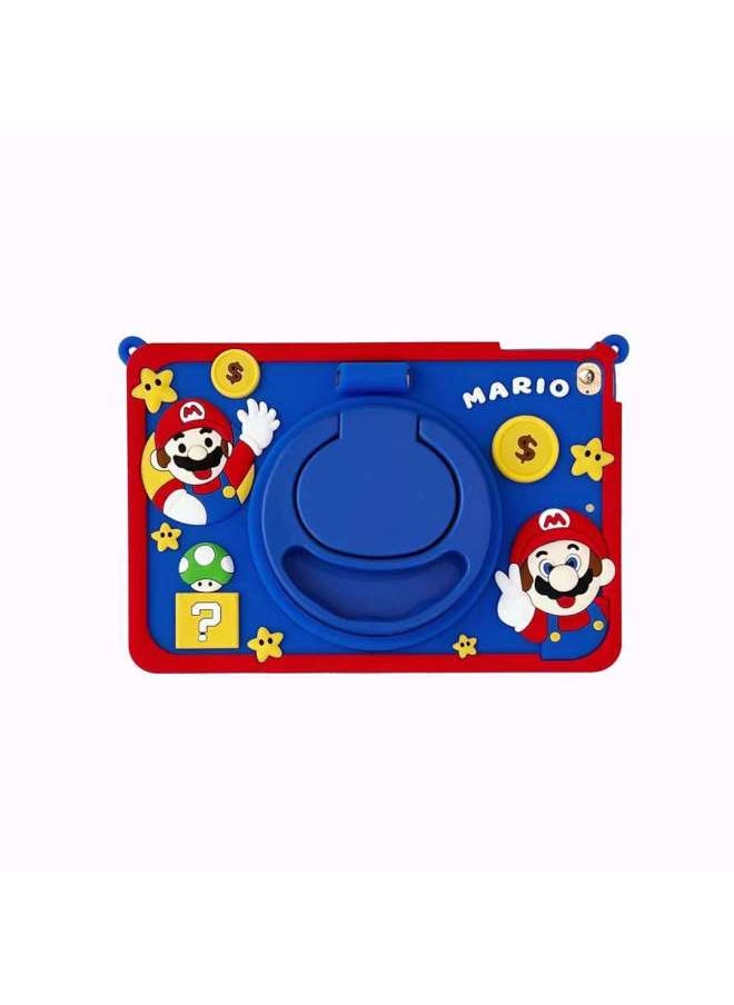 Generic - 60 Spot For Samsung Tab A9 Protective Case Red Rice Redmi Pad SE 11 Protective Case-Color:Pen Slot Penguin-Applicable Model:ipad7/8/9-All 10.2 Inches - Image 1
